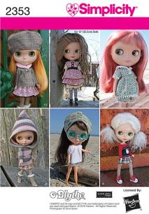 Simplicity 2353 Blythe Clothing Pattern
