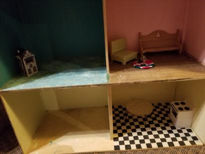 Blythe House added a little furniture