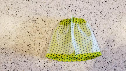 Peasant Top Before Sleeve Stitches