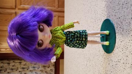 Vicky in St. Pat Outfit 2024-01-10